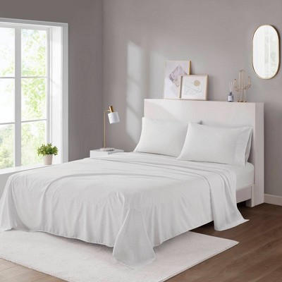 Beige Dotted Arches Queen Microfiber Sheet Set