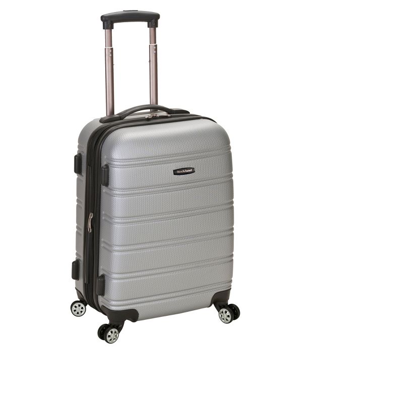 Rockland Melbourne Expandable Hardside Carry On Spinner Suitcase, 1 of 11