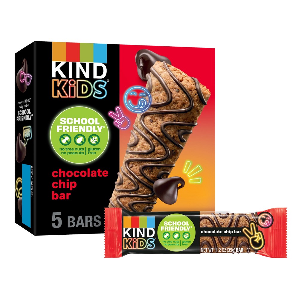 KIND Kids Chocolate Chip Oat 5 Bars - 6.2oz