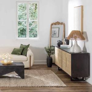 Hauteloom Rectangle Area Rug   Charcoal - 1 of 4