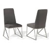 Brassex Set of 2 Ariela Dining Chairs - 2 of 4
