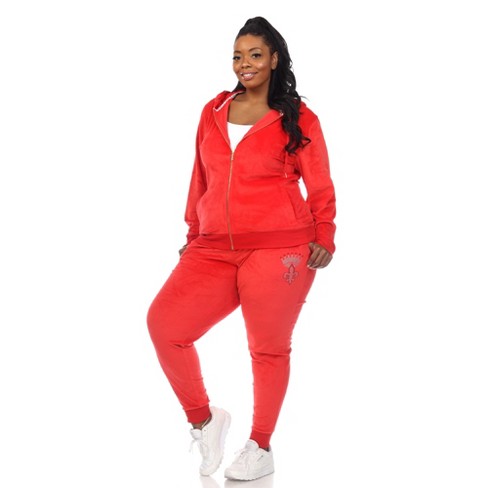 Womens full hot sale tracksuit set