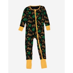 Leveret Matching Family Bamboo Pajamas Leopard Print - 1 of 4