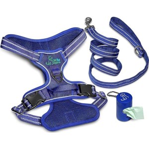 Gm Harness Leash Poo Bag Holder Set - 1 of 4