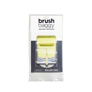 BrushBaggy 17.75 in. W X 20.75 in. L Clear Polypropylene Paint Tray Baggy (Case of 16) - 1 of 1