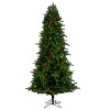 7.5ft. Fir Artificial Christmas Tree with 650 Multi Color LED Lights, Instant Connect & 60 Globe Bulbs–Vibrant X-Mas Centerpiece - 3 of 4