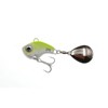 Metal vibrating fishing bait with rotating blades, ultra long cast freshwater saltwater false bait - 2 of 4
