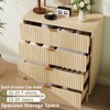 Drawer Dressers, Modern Closet Dressers Chest of Drawers, Wood Storage Dresser Chest of Drawers Organizer for Bedroom Living Room Hallway Closet - 4 of 4