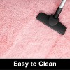 Soft Fluffy Area Rug Modern Shaggy Rugs for Bedroom Kids Room Nursery Floor Carpets, 2'x 3',Pink - 3 of 4