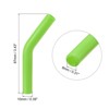 Unique Bargains Silicone Removable Flexible Washable Reusable Drinking Straws 8 Pcs - 2 of 4