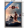 Trends International DC Comics Movie The Flash - Profiles One Sheet Framed Wall Poster Prints - 3 of 4