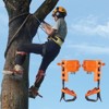 VEVOR Tree Climbing Spikes, 1 Pair Alloy Steel Climbing Spurs, 350lbs Load Capacity Tree Climbing Gear with Straps and Spike Protectors,Orange - 2 of 4
