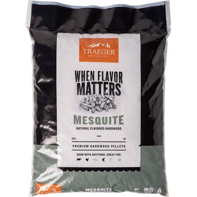 Traeger Mesquite Pellets 18lbs Wood