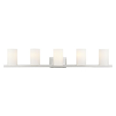 Livex Lighting Astoria 5 - Light Vanity in  Brushed Nickel