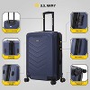 U.S. Army FOX PRO 24" Expandable Medium Checked Hardside Suitcase with TSA Lock - 3 of 4