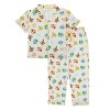 Pokemon All-Over Print Women’s Button-Down Shirt And Pants 2-Piece Pajama Set - 2 of 4