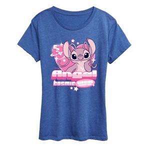 Women's - Lilo and Stitch - Y2K Angel Short Sleeve Graphic T-Shirt - 1 of 4