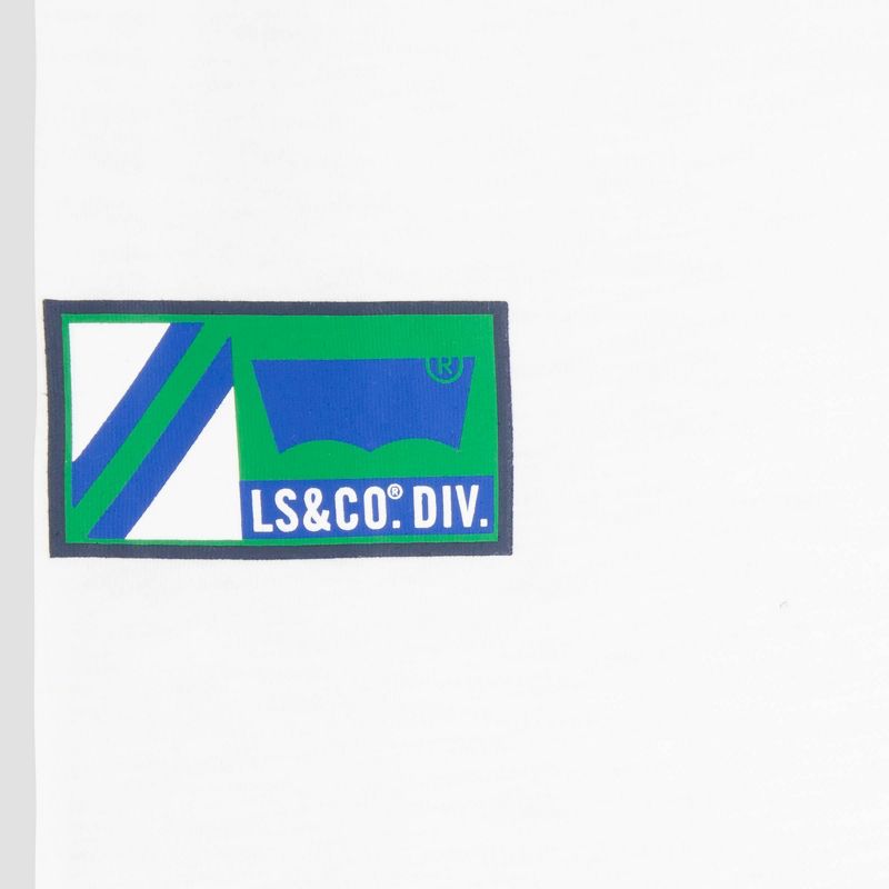 Levi's® Boys' Short Sleeve Varsity Logo Graphic T-Shirt - White, 5 of 6