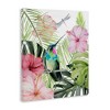 Stupell Industries Hummingbird Tropical Hibiscus Canvas Art - 2 of 4