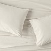 Washed Supima Percale Solid Pillowcase Set - Casaluna™ - 3 of 4