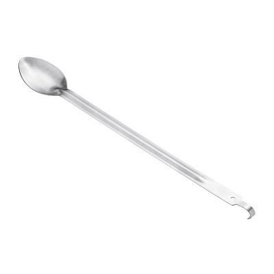 21-Inch Stainless Steel Solid Basting Spoon with Hook