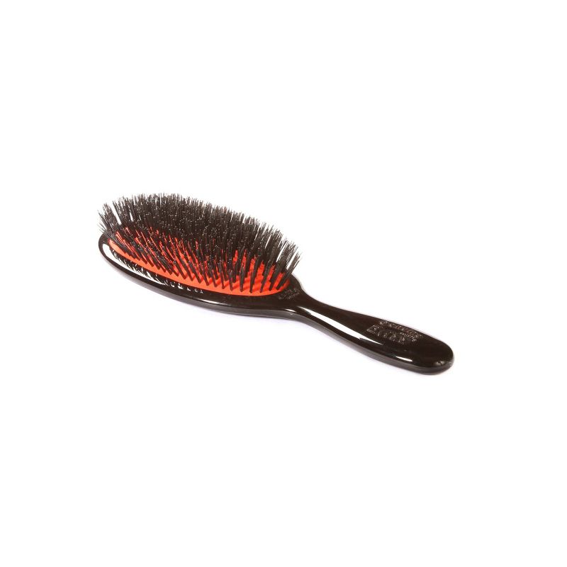 Bass Brushes Elite Series Shine & Condition Hair Brush with Ultra-Premium Natural Bristle High Polish Acrylic Handle, 3 of 6