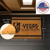 Evergreen Las Vegas Golden Knights Logo Natural Coir 28 x 16 Inches Indoor Outdoor Doormat - 2 of 4