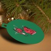 Mississippi Valley State University Primary Logo Aluminum Holiday Christmas Tree Ornament - 4 of 4