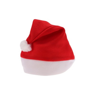 Unique Bargains Christmas Hat Polyester Red 11.02"x15.75" 1 Pc
