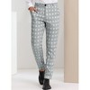 Lars Amadeus Men's Flat Front Office Prom Classic Plaid Dress Pants - 2 of 4