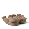 Cozyfoams Women's Overstuffed Animal Closed Back Slipper - 2 of 4
