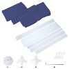 10'x10' Party Tent, Commercial Gazebo Tent With 4 Removable Walls, Windows, Zipper Door, Portable Canopy Tent - 3 of 4