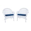 HomeStock Country Cottage Chair Set of 2 with Cushions - 2 of 4