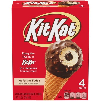 Kit-Kat Ice Cream Cone - 4ct/18.1 fl oz