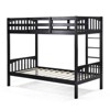 Karl Home Twin Bunk Bed with RGB LED Strip and Charging Station - 4 of 4