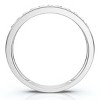 Pompeii3 1/2Ct Lab Created Channel Set Diamond Wedding Ring 14k Gold or Platinum - 2 of 3
