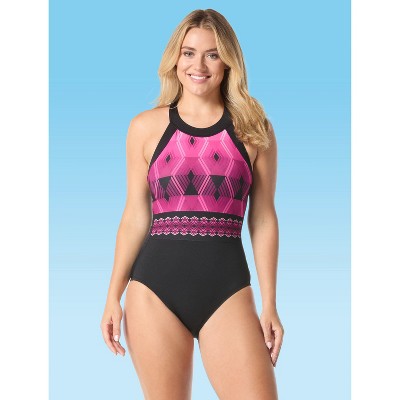 Gabar High Neck One Piece Swimsuit