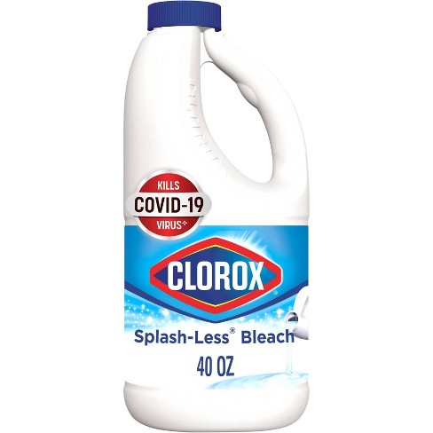 Clorox Splash Less Liquid Bleach