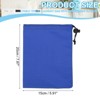 Unique Bargains Tear-Resistant Polyester Traveling Laundry Bag with Drawstring 2 Pcs - 2 of 4