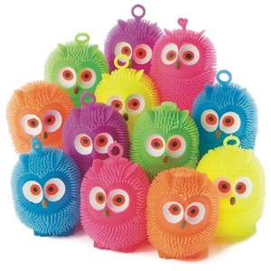 S&S Worldwide Owl Puffer Ball 4in Pk12 - 1 of 1