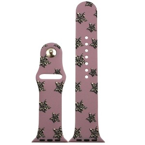 Olivia Pratt Assorted Printed Silicone Apple Watch Band - 1 of 4