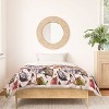 Deny Designs Ninola Design Gold Autum Leaves Bedspread Bedding Set - 2 of 4