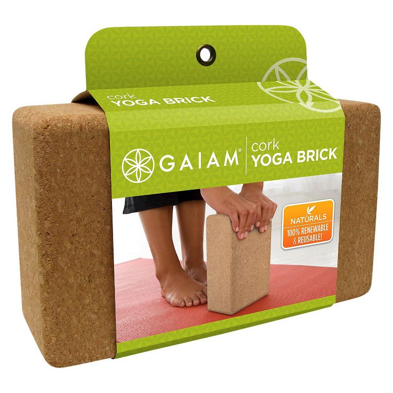Gaiam Cork Yoga Brick, 4 of 7