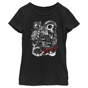 Girl's Pirates of the Caribbean: Curse of the Black Pearl Jack Sparrow Icons T-Shirt - 1 of 4