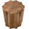 Accent Table Drum Side End Nightstand Lamp Living Room Bedroom Copper Metal Contemporary Modern - 3 of 4