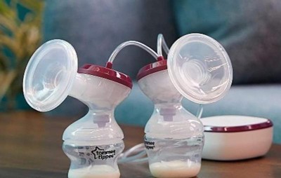 Tommee Tippee Made for Me Single Manual Breast Pump, Strong Suction, Soft  Feel, Ergonomic Handle, Portable and Quiet Breastmilk Pump, Baby Bottle