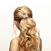 Unique Bargains Women's Irregular Design Ponytail Buckle Hair Clip 1 Pc - 2 of 4