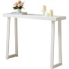 Kings Brand Claude Narrow Console Table with Shelf – Ideal for Entryway, Sofa, Hallway, Living Room, Office, Foyer, 36 Inch - 2 of 4