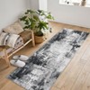 Area Rug, Ultra-Soft Washable Rug for Living Room, Dinner Room, Bedroom, Non-Slip Modern Abstract Rug - 3 of 4