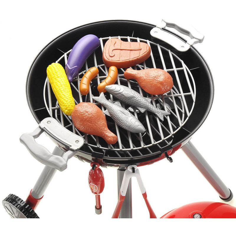 Link 20pc Cook and Play Barbecue BBQ Cooking Kitchen Toy, Interactive Grill, Cooking Playset for Kids, 2 of 8